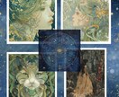 占い・スピ系！おしゃれな星座占いのイラスト描きます SNS発信★12星座、四柱推命、スピリチュアル、血液型など イメージ1