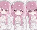 Live2D用のパーツ分けPSDデータを制作します NSアイコン・配信・グッズ制作・サムネ・VTuber様等 イメージ3