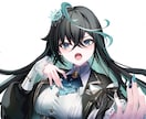 SNSアイコンやサムネ用イラストお描きします かわいい女の子からかっこいい男性まで！お気軽にご相談ください イメージ5