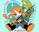 サムネやグッズ用ミニキャライラスト制作します 商用利用OK◎グッズ入稿データ対応可！ イメージ6
