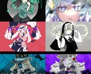 歌ってみた動画のサムネイル描きます トレス一切無し！あなたの良さを反映して手掛けます イメージ1