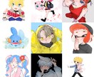 SNSアイコン描きます 最短即日納品できます！ご相談ください！( ᴗˬᴗ) イメージ1