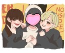 夢絵も可能！可愛い似顔絵お描きします プレゼントにも！お写真を元に似顔絵をお描きします☆ イメージ4