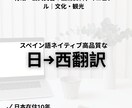 スペイン語ネイティブが高品質な日→西翻訳します 官公庁・技術資料の実績あり|自然で伝わるスペイン語へ イメージ1