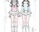 可愛いイラストを制作します おしゃれやファッションにこだわった作品制作をします イメージ3
