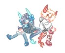 ゆるふわのイラスト描きます ゆるふわならお任せを！いろんなキャラクターをデフォルメに！ イメージ6