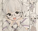 かわいい絵を描きます 初めての方でもフォーマットを使い丁寧にお話しを伺います！ イメージ3