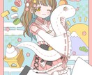 格安でかわいいイラスト描きます アイコン、SD、バストアップ、全身、何でも描きます。 イメージ2