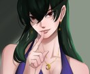 キャラクターイラストを描きます アイコン、イラスト作品など、用途に合わせた作品制作します！ イメージ1