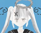 かわいい女の子の立ち絵描きます ふわふわーとした厚塗り系？の女の子を描きます！ イメージ2