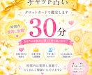 30分間のチャット占いでスムーズに鑑定します タイムリーにお悩み鑑定！時間内であれば制限なし イメージ1