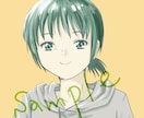 淡い色合いの似顔絵アイコン描きます デジタルイラストです。お好きなSNSにお使いください イメージ4