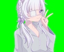 サムネ等で使える立ち絵を描きます 配信者さん等が使える立ち絵を透過素材として提供します イメージ1