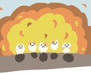 ゆるいイラストのXヘッダー描きます フリーヘッダー1000枚以上作成しました イメージ10