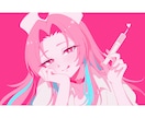 ポップで可愛いVtuberさんのイラストを描きます 収益化サービスで利用OK！Vtuberさんにおすすめ イメージ2