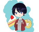 表情差分2種付！かわいいアイコンを描きます TwitterやYouTubeのSNSのアイコンに！ イメージ6