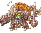 皆様の考えた絵を描きます オリジナルのイラスト、キャラクターを描かせて頂きます！ イメージ1