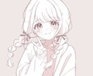 イラストを描きます 透明感があって可愛らしいイラストを描くのが得意です！ イメージ6