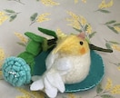 小鳥制作致します 羊毛フェルトで少しリアルな小鳥の置物制作承ります イメージ2