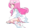 おメメが大きい女の子描きます ぷりぷりの可愛い子を描く事が得意です！ イメージ4