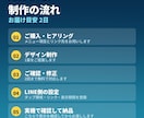LINEリッチメニューを制作・設定します 設定代行込み。実際にLINEを運用している者が作ります イメージ3