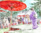 用途に合わせて美しい風景、背景、パース画を描きます アナログ、デジタル対応。背景、俯瞰図、マップイラストなど。 イメージ3