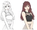 商用可⭕️目を惹く洗練されたイラストをお届けします 【サービス開始特別価格中】誠心誠意描きます！ イメージ3