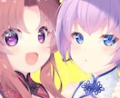 TwitterなどのSNS用アイコン描きます アイコンをかわいく彩ります。初めての方でもお気軽にどうぞ！ イメージ4