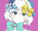 オリジナリティのある可愛い人物アイコン描きます 女の子 男の子両方の作成が可能です。 イメージ2