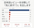 アプリやゲームのレビューを分析し改善点を出します レビュー300件を分類し、返信文案つきです。 イメージ1