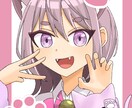 商用⭕️動画用、立ち絵、等のイラスト制作します 可愛いキラキラとした塗りであなたのキャラクターを描きます。 イメージ5