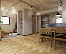 デザインのプロが「賃貸」内装パース作成します ◇賃貸全部屋の３Dパース作成◇HM様・オーナー様・施主様向け イメージ6