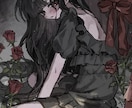 厚塗り✦世界観のある可愛いイラスト制作いたします 歌ってみた、グッズ等の活動用イラストにも౨ৎ イメージ3