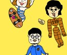 アイコン等に使っていただけるような絵を描きます なんてことないイラストです似顔絵でなくても、がんばります イメージ10