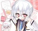 萌えかわいいイラストお描きします アイコン・サムネイル・詰め込み等 明るい萌え絵を制作します！ イメージ2