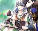 動画用イラストも可！小説の表紙・挿絵お作りします 華やかな絵で、あなたの作品を更に確かな形にしませんか？ イメージ2