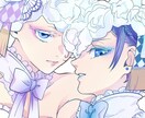 様々なテイストのイラスト描きます かわいいかっこいいお任せください イメージ4