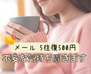 5往復500円⭐️チャットで話しききます 電話はハードルが高い、そんな方にオススメです イメージ1