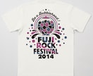 音を感じるTシャツをデザインいたします フジロックフェスティバルのオフィシャルデザイナーが担当！！ イメージ7