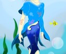 キャラクター制作、イラストをご提供できます キャラクター制作は躍動感のある書き方が得意です！ イメージ3
