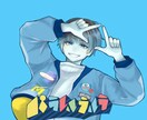 歌みたのサムネ作成します 本家の再現しながら、オリジナル感で目を惹くイラスト描きます イメージ1
