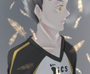 お値下げ中！！あなた好みの絵柄でイラスト描きます オリジナル、二次創作OK！要望細かく受け付けます！ イメージ1