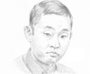 程々の描き込み、鉛筆スケッチ描きます さらっとスケッチ、特徴を表現します。 イメージ8