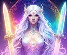 オリジナルタロットカード作ります 5枚〜受注可！大アルカナ５枚からフルデッキまで対応◎ イメージ8