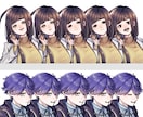 立ち絵・SDキャラ制作いたします 生き生きとした立ち絵をお届けいたします イメージ4