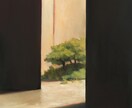 深みのある風景、静物、空間のイラストを制作します アナログ絵画的なタッチ。背景、KV、挿絵などに イメージ1