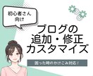 WordPressの困ったを修正します 初心者さん向け！困った時のかけこみサポート イメージ1