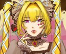 鮮やかで目を惹くイラスト描きます SNSや動画配信サイト、TRPGなど様々な用途に！ イメージ2