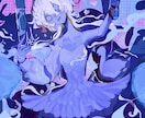 厚塗りで仄暗さのある可愛らしいイラストを描きます 仄暗くて可愛いイラストをお求めの方へ　サムネイル、一枚絵など イメージ9