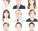 好印象☆シンプルでかっこいいアイコン描きます ビジネスや副業用のSNS,ブログのプロフィール画像などに イメージ10